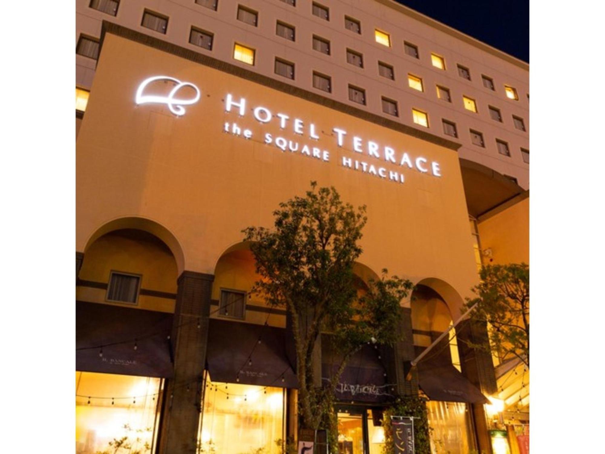 Hotel Terrace The Square Hitachi Bagian luar foto